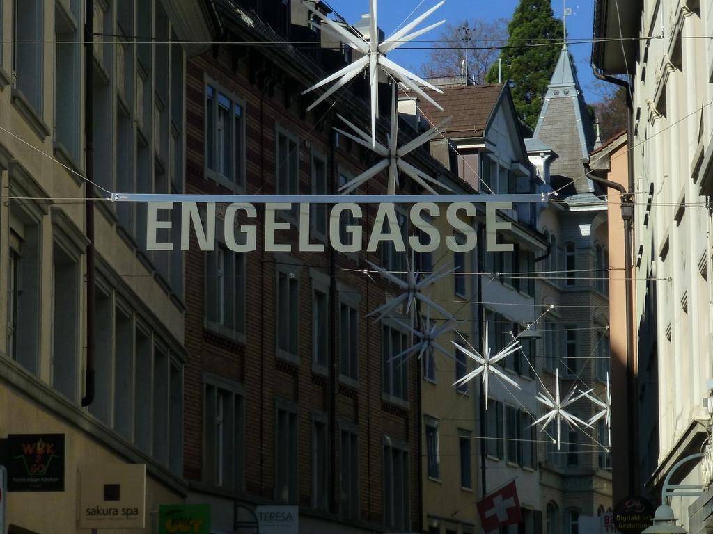 Hotel Weisses Kreuz St. Gallen Exterior foto